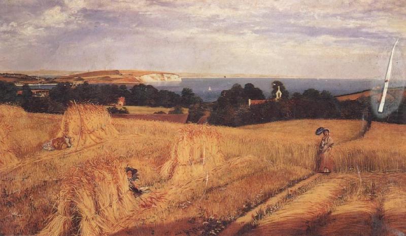 View across Sandown Bay Isle of Wight, Richard Burchett